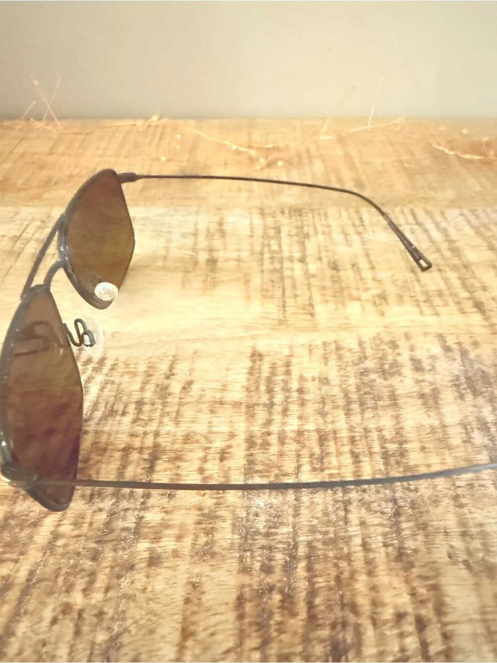 Maui Jim Aeko Titanium Sunglasses Lava /Black